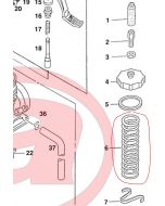 16050-GF5-6710-M1 - Throttle Spring