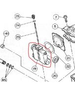 N501-20C00 - Keihin Genuine Throttle Valve FCR35-41 Slide