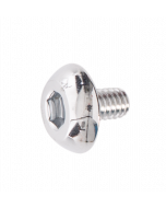 RS36/54 - BUTTON HEAD, CHROME PLATED