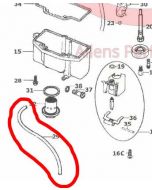 VM20/594 - Hose, 3mm diameter, 400mm long