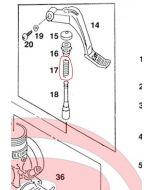 W1711-403-9900 - Starter Valve Spring