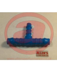 MPP08-06 - Tee - Plastic - 2 x 8mm 1 x 6mm