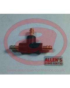 MTM04 - T- Piece - Brass and Plastic - 4mm