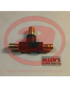 MTM06 - T- Piece - Brass and Plastic - 5mm