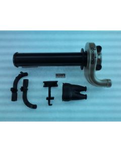 3484.03 - Throttle Assy: Gold (Road Version - flanged end) (Inc Cable Bends, no grips)