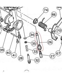 1154-838-2000 - Keihin FCR, Horizontal Needle Jet