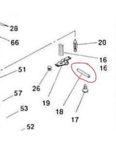 16152-KG8-9010-M1 - Arm Pin