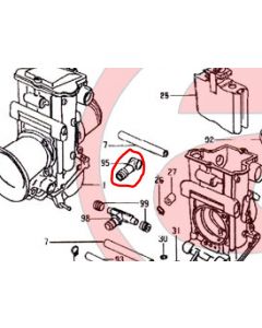 888-96004 - T-Piece / Breather TDMR / TMR (77mm Pitch)