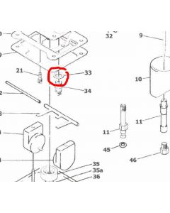 B34/52-0.5 - Fibre Washer NAT