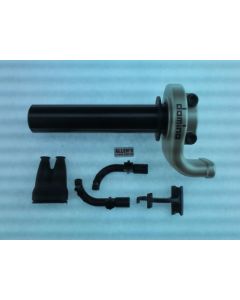 3358.03 - Throttle Assy: Gold (Inc Cable Bends, no grips)