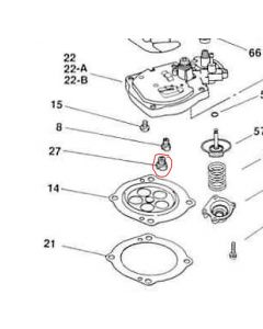 N424-36-112 - Keihin Genuine Jet Size 112