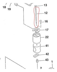 N427-38K00 - Keihin Genuine Jet Needle (3885)
