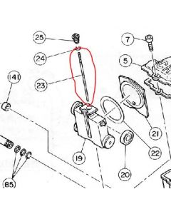 N427-OC-DBT - Keihin Genuine Jet Needle 
