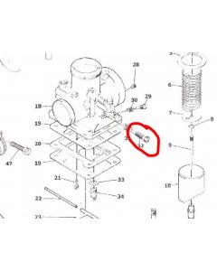 VM18/164 - Tickover Screw