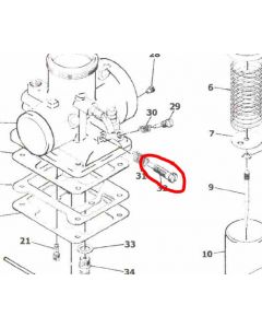 VM20/532 - Tickover Screw