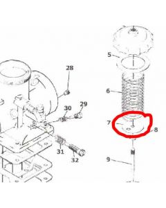 VM22/108 - Jet Needle Retainer